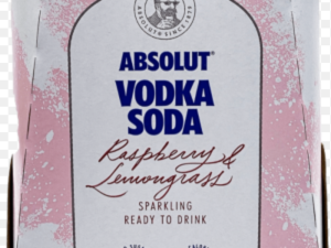 Absolut Raspberry and Lemongrass 4pk cans