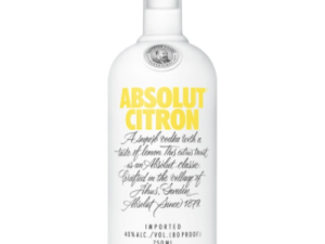 Absolut Citron Vodka 750ML