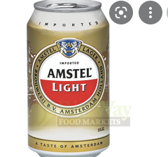 Amstel Light 6 pk cans