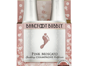 Barefoot Bubbly Pink Mosc 4PK