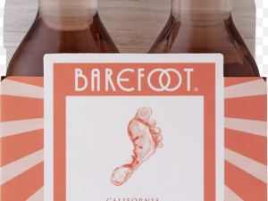 Barefoot Pink Moscato 187ml 4pk