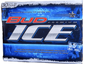 Bud Ice 30pk cans