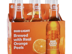 Bud Light Orange 6pk Bottle