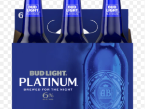 Bud Light Platinum 6pk bottle