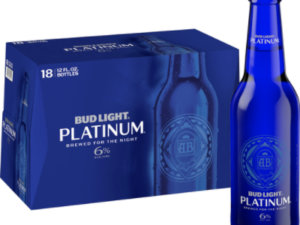 Bud Light Platinum 18pk Bottle