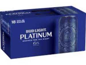 Bud Light Platinum 18pk Cans