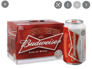 Budweiser 30Pk 12oz Can