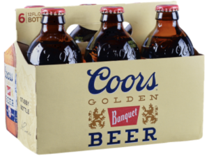 Coors Banquet 6pk bottles