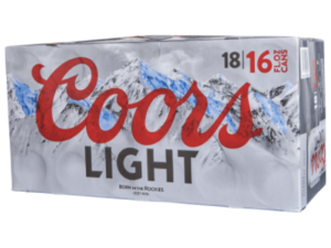 Coors Light 18pk can