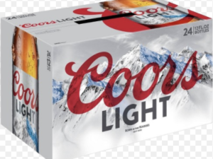 Coors Light 24pk bottles