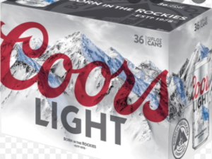 Coors Light 36pk Cans