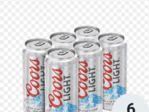 Coors Light 6pk 16oz Can