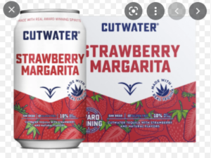 Cutwater Strawberry Margarita 4PK