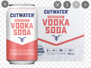 Cutwater Vodka Grapefruit Soda 4PK