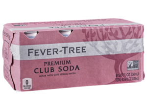 Fever Tree Club Soda 8pk Cans