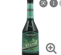 HW Creme de Menthe Green 1L