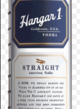 Hangar One Straight Vodka 750ml