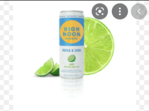 High Noon LIME 4PK CANS