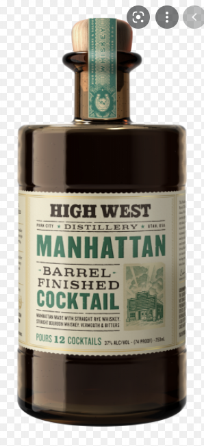 High West Barrel Manhattan