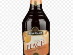 Hiram Walker Peach Brandy 1L