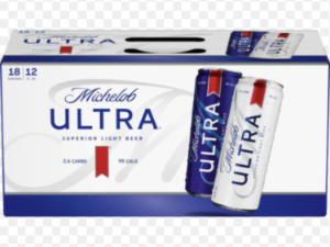 Michelob Ultra 18Pk Can *Deposit Included*