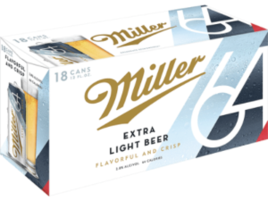 Miller 64 18pk cans