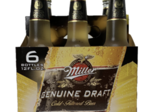 Miller Genuine Draft 6pk Bottles