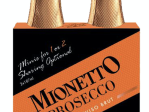 Mionetto Prosecco 187ml 2 PACK