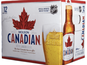 Molson Canadian 12pk bottle