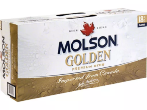 Molson Golden 18pk can