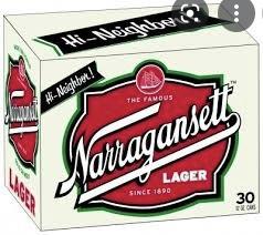 Narragansett 30 pk cans