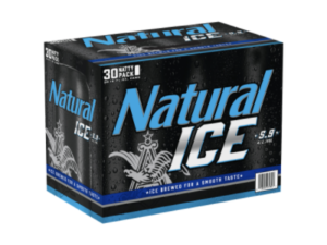 Natural Ice 30 Pack cans