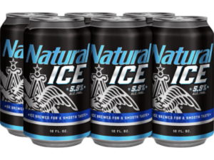 Natural Ice 6pk 12 oz cans