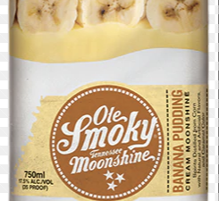 Ole Smoky Banana Pudding Cream Moonshine 750ml