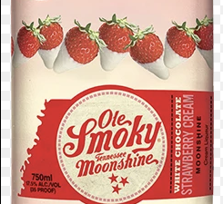 Ole Smoky White Chocolate Strawberry Cream 750ml