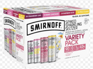 Smirnoff Seltzer 12PK Variety