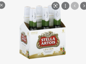 Stella Artois Lager 6PK bottle