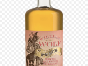 William Wolf Peach Bourbon 750