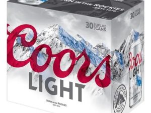 Coors Light 30pk Cans